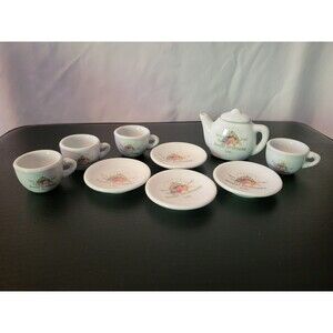Dolgen Sweet Princess Mini Porcelain Royal Tea Set 9 Pcs